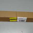Ivilon Tension Curtain Rod - Spring Tension Rod for Windows or Shower, 54 to 90 Inch. Black