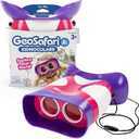 Educational Insights GeoSafari Jr. Kidnoculars Pink Binoculars For Toddlers & Kids, Toy for Boys & Girls, Classroom Must Haves, Ages 3+ (Multi-color)