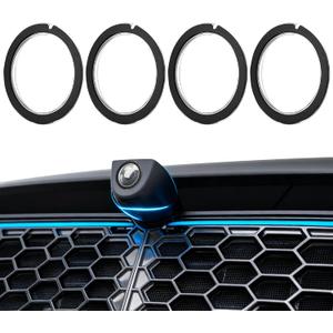 4PCS Lens Guard Compatible with Tesla Cyber truck/Model Y Juniper/Model S/Model 3 2025 2026, PC Protective Cover for Front Bumper Camera, For Model Y Juniper/S/3/Cyber truck Accessories