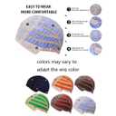 Black Red Wigs for Men Boy Short Ombre Black Red Wig Heat Resistant Synthetic Wigs for Cosplay Costume Party