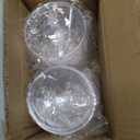 Acrylic Hollow Ball, Clear Plastic Fillable Ornaments Ball, DIY Clear Plastic Balls for New Years Present,Xmas Tree,Home Decoration,Wedding,Party (8cm/3.15inch10pcs)