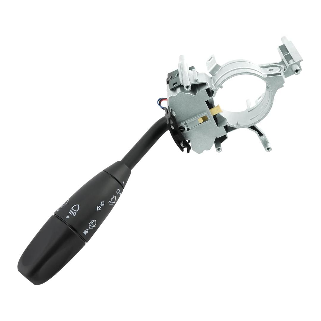Turn Signal Switch, Compatible with 2005-2010 Chrysler 300 Dodge Challenger Charger Magnum, Replaces# 68034897AA, CBS1701, Multifunction Windshield Wiper Lever High Beam Control