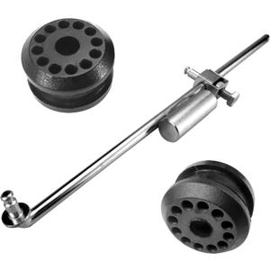 55366066AB Transfer Case Shifter Control Linkage + 68078974AA Grommet Bushing kit for 2005 2006 2007 2008 2009 2010 2011 2012 Dodge Ram 1500 2500 3500 4500 55004x4