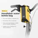 ROCKBROS Bike Water Bottle Holders Handlebar,Universal Cycling Bicycle Water Bottle Cage for Kids,Mountain,Cruiser,Road Bikes Cup Holder,Fits Bottles Up to 3.5 in Diameter