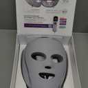 Shark CryoGlow LED Face Mask with Under-Eye Cooling, Anti-Ageing & Blemish Repair, Red & Blue LED, Infrared Light Therapy, USB-C, Remote Control, Storage Bag, Lilac Chill, FW312PL