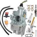 TTR125 Carburetor Fit for Yamaha TTR125 TTR-125 Carb Carburetor 2000-2007 Yamaha Motorcycle TTR125LE TTR125 TTR125E TTR125L with Fuel Switch Valve Petcock