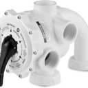 Pentair 261055 Multiport Valve for Triton and Quad D.E. Filters, 2 Inch, 7 1/2 Inch Centerline