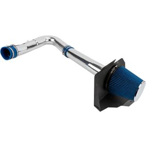 PHILTOP 3.5" Cold Air Intake Kit Fit for 2020-2023 Dodge Charger 3.6LW/Heat Shield, Blue Washable Air Filter, No MAF Port, fits 2012-2019 Chrysler 300 3.6L, Improved HP