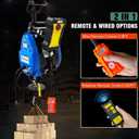 Electric Hoist Winch 2-in-1,1100lbs Portable Power Winch Crane, 1500W