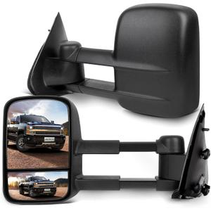 SCITOO Tow Mirrors for 97-03 For Ford F150 Standard Extended Cab(No 4-Door), Large