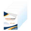 Performore 20 Pack of 4x6 Inch Plexiglass Sheet with Protective Film, 0.04" (1mm) Thick PETG Panels, Clear Acrylic Plastic Sheet - Picture Frame Glass Replacement, Flexible Acrylic Sheet