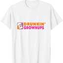 Drunk Humor Drunkin Grownups Funny T-Shirt, Size: XL