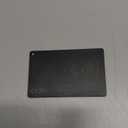 Wallet Tracker Card, Apple Find My Compatible (iOS Only), Slim Smart Bluetooth Tracker, Rechargeable Item Locator for Keys & Luggage, IP68 Waterproof, Gift for Men & Women