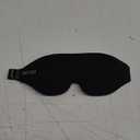 MZOO Luxury Sleep Eye Mask for Side Sleeper Men Women, Zero Eye Pressure 3D Sleeping Mask, Light Blocking Patented Design Night Blindfold, Soft Eye Shade Cover for Travel, Black