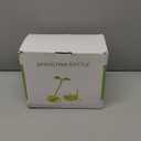 Kitmiido Seed Sprouting Kit, 2 Large Wide Mouth Mason Jars with Sprout Lids, Blackout Sleeves, Drain Tray, Stainless Steel Stand, Sprouts Growing Kit for Bean, Broccoli, Alfalfa (Yellow+Green)