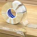 Clear Soft Corner Protectors for Furniture Strip,1.8in x13FT,Sharp Edge & Table Bumper,Window Edge,Wall Protector, Soft Corner Guards Safe for Proof,Table Corner Protectors in Family