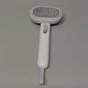 Aumuca Cat Brush for Shedding, Cat Brushes for Indoor Cats, Cat Brush for Long or Short Haired Cats, Cat Grooming Brush Cat Comb for Kitten Rabbit Massage Removes Loose Fur (White)