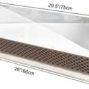 Chimney Cap, Chimney Cover, Bottom Installation Method Adjustable to Fit Outside Existing Clay Flue Tile Dimensions All Stainless Steel Structure, with Meshes, Bolts, Screws (14" x 26")