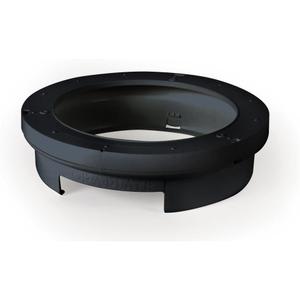 Camco 9-inch Pop-A-Plate Plastic Plate Dispenser | Ideal for Compact Spaces, RVs and Trailers | Mounts Under Cabinets or Shelves | Black (57006)