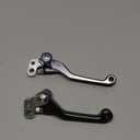 JFG RACING Brake Levers for Surron Light Bee,CNC Foldable Adjustable Handle Bar Levers Replacement for Dirt Bike Surron Light Bee X and S/X160/X260-Grey (Titanium)