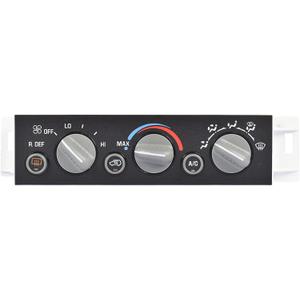 599-006 AC Heater Climate Control Panel with Rear Defogger Replacement for 1996-2000 Chevy Cadillac and GMC - Escalade C1500 C2500 Suburban K1500 K2500 Tahoe Yukon 9378805 16231165