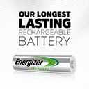 Energizer Power Plus Rechargeable AA Batteries (4 Pack), Double A Batteries