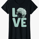 Funny Manatee Design For Men Women Kids Dugong Manatee Lover T-Shirt L