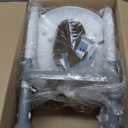 Potty Training Seat SKYROKU Potty Training Toilet with Step Stool Ladder, for Kids Boys Girls Toddlers - Comfortable Safe Potty Seat with Anti-Slip Pads Ladder 8838-Grey