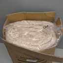 HYMOKEGE Beige Queen Comforter Set Seersucker 7 Pieces, All Season Luxury Bed in a Bag for Bedroom, Bedding Set with Comforters, Sheets, Pillowcases & Shams