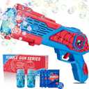 Bubble Machine Gun for Kids: Toys for 3+ Year Old Boys, Toys for Boys 4-6, Outsider&Outdoor Toy for Toddlers 3-5, Easter, Summer, Wedding, Party Favors, Halloween, Birthday Gifts