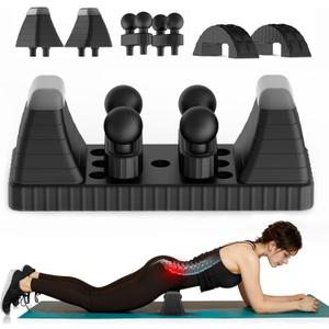 Psoas Release Tool & Hip Hook, Fully Adjustable Hip Flexor Release Tool for QL, Psoas, Back, Hamstring, Glute, Iliacus, and Neck Pain and Deep Tissue Relief, Gift for Women & Men (Dark Gray)