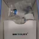 BOCOOLIFE Electric Ear Wax Removal Kit  Water Flushing Irrigation System Ears Flush Cleaner Powered Cleaning 4 Pressure Settings, Safe & Effective Ear Cleaning for Adults, Includes 5 Tips