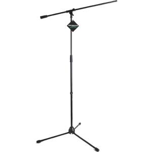 Tripod Black Microphone Stand and Boom Combo-Performance Plus MSB1
