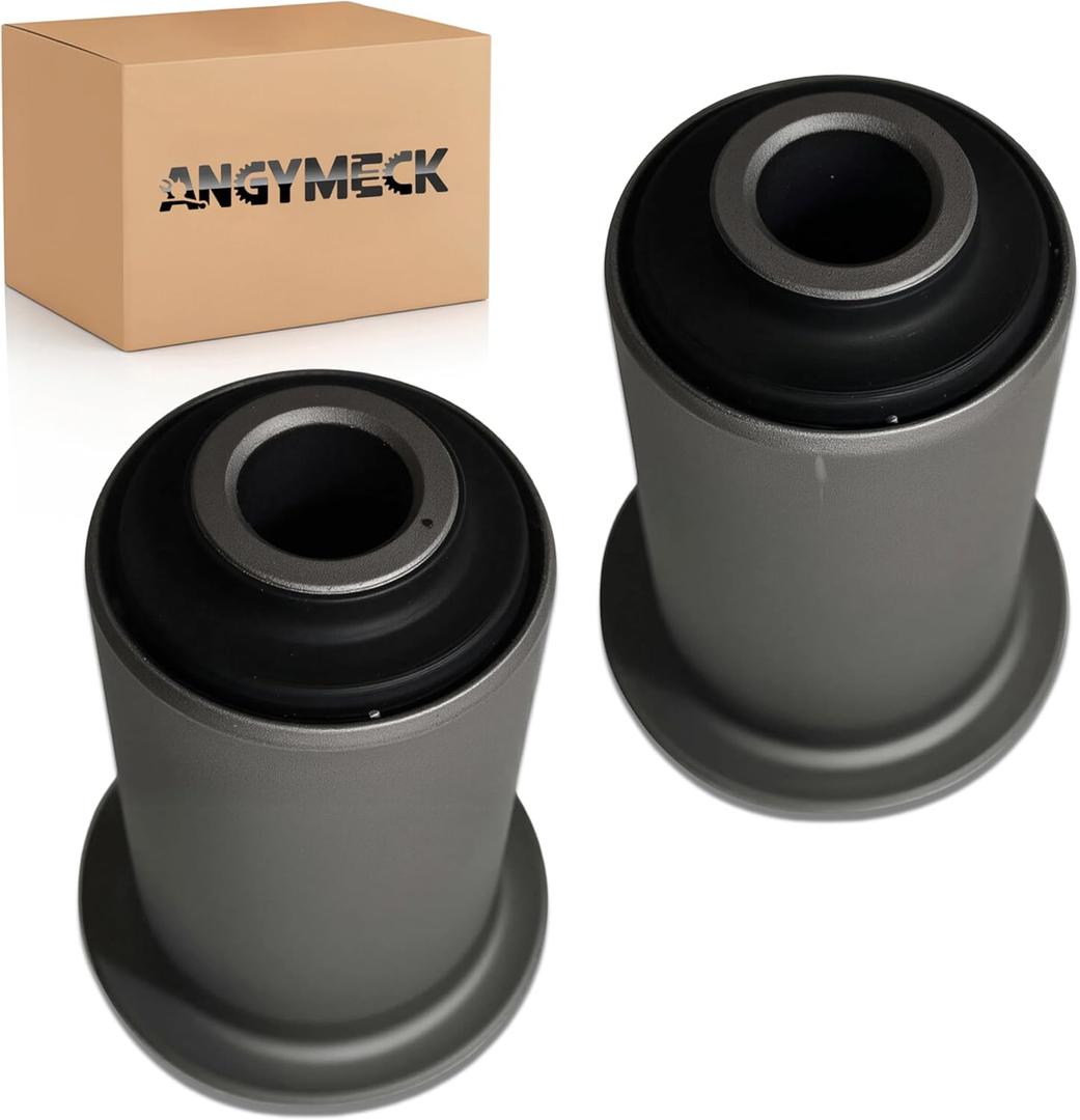 2x Leaf Spring Shackle Bushing Compatible with Chevrolet Silverado 3500 K1500 Tahoe 1995-2000 GMC C1500 1988-1999 Replace K200897, 15529515 (2pcs)