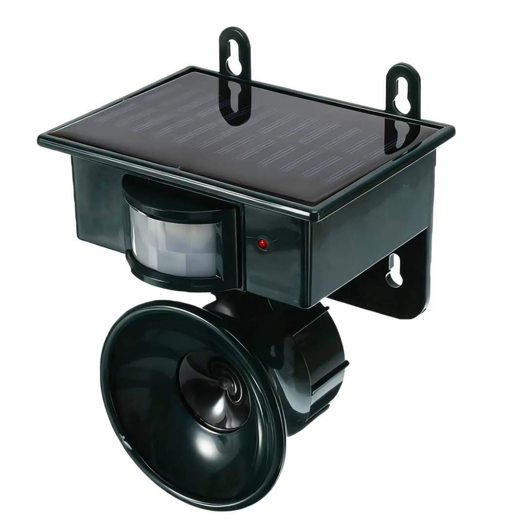 Smileboxy Solar-Powered Bird Deterrent Device