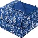 yescool Weighted Blanket for Adults (20 lbs, 60 x 80, Indigo) Cooling Heavy Blanket for Sleeping Perfect for 190-210 lbs, Queen Size Breathable Blanket with Premium Glass Bead, Machine Washable