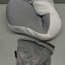 Bespilow Travel Pillow for Sleeping,Cervical Neck Support Pillow for Neck Pain Relief,Lightweight Ergonomic Memory Foam Camping Pillow,Portable Contour Pillows w/Travel Storage Bag,Cooling Cover