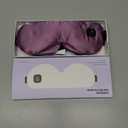 Heated Eye Mask - Cordless Eye Mask for Dry Eyes, Eye Relief, Improved Sleep, Washable Eye Heating pad for Travel and with Replaceable Shell (Purple)