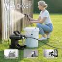 Airless Paint Sprayer, 3000PSI High Efficiency Paint Sprayer Gun,Thinning-Free,with Accessories Storage Space,with Extension & Other Accessories, Paint Sprayer for House Painting