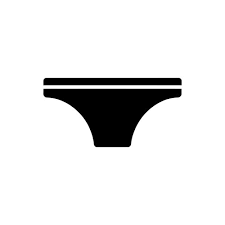 Women Bikini Bottom Black M
