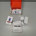 TENKER TENS Unit Muscle Stimulator, 24 Modes TENS EMS Machine for Pain Relief Therapy/Pain Management, Rechargeable Electronic Pulse Massager with 2"x2" and 2"x4" TENS Unit Electrode Pads