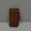 Wallet Case Compatible with iPhone 16 Pro Max 6.9" RFID Blocking 10-Card Holder Soft PU Leather Magnetic Snap Shoulder Strap Zipper Pocket Phone Case Fit for iPhone 16 Pro Max - Brown