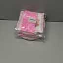 2 x Valentines Day Party Decorations 7inch Paper Plates and Napkins Forks Disposable Set Serves 20 - Pink Hearted Galentines Day Party Supplies for Afternoon Tea,Gatherings,Weddings Cake Dessert(60 Pcs)