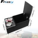 Center Console Organizer with Wireless Charger & LED Light
