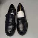 Bernal Loafers for Women Chunky Platform Penny Loafers Fashion Slip On School Shoes Work Shoes with Buckle Size 6 1/2