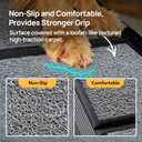 PetThem Dog Ramp for Car 71'' X-Long & 17.2" Wide Folding Dog Ramps for Large Dogs with Non-Slip Rug Surface Portable Dog Car Ramp for SUV Car & Truck, Outdoor Dog Ramp Up to 250 LBS