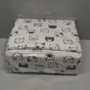 Intelligent Design Cozy Soft 100% Cotton Flannel Print Animals Stars Cute Warm, Ultra Soft Cold Weather Sheet Set Bedding, Queen, Grey/Pink Cats 4 Piece