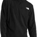 THE NORTH FACE Men's Cedar Trail Grid Fleece 1/4 Zip (Large, Tnf Black)