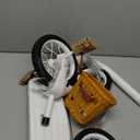 KRIDDO Classic All Metal Toddler Trike, Gift for Boys and Girls Ages 2 to 4 Year Olds, Tricycle for 1 to 3 Year Olds, Sturdy Rear Deck, Deluxe Steer and Ergonomics Grip, Indoor and Outdoor, White (some parts missing)