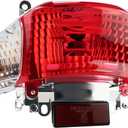 Tail Light 12V 5W Light Turn Signal Lamp Assembly for 4-stroke GY6 49cc 50cc TaoTao Sunny Jonway Chinese Scooters Moped